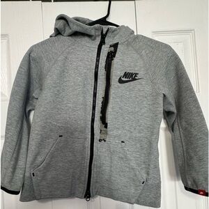 Nike kids hoodie jacket size small fair condition